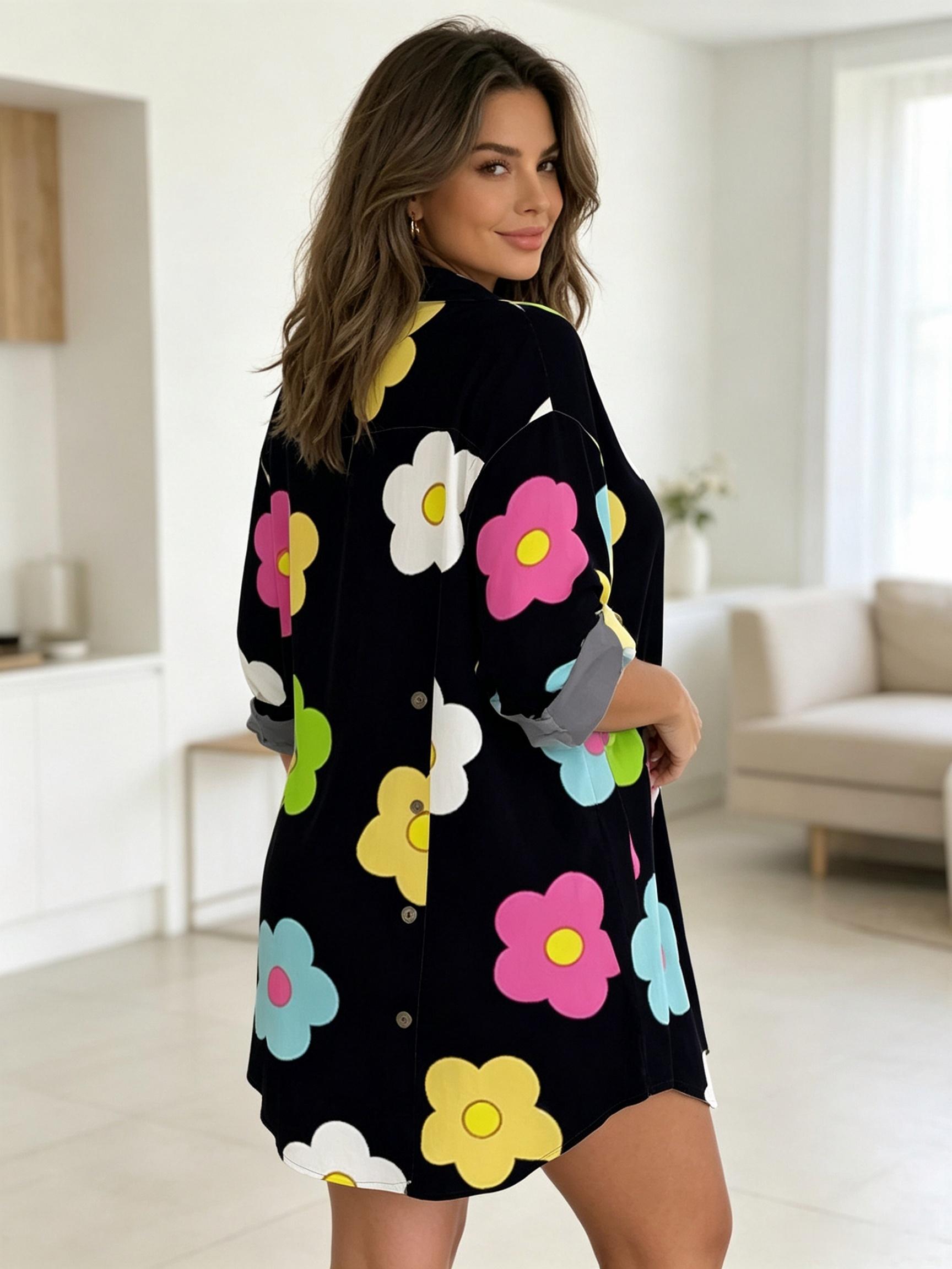 Plus Size Womens Floral Print  - đánh giá và giá Romper Floral Print