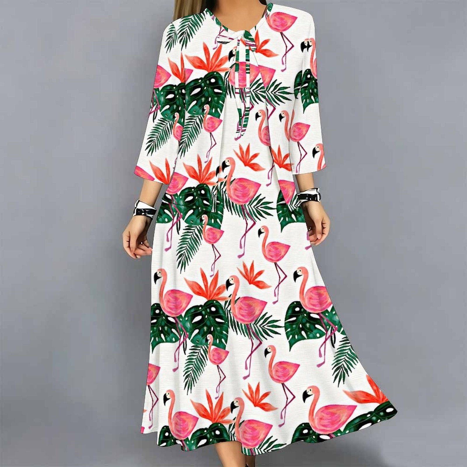 Women 2 Piece Dress Set Print  - đánh giá và giá Midi Skirt Floral