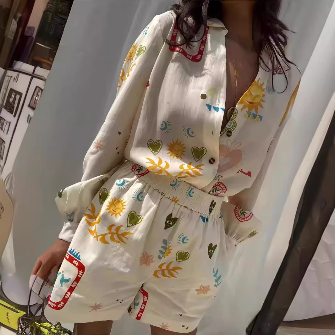 Women Casual Elastic Waist 2pc - đánh giá và giá Romper Floral Print