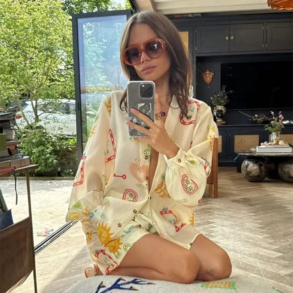 Women Casual Elastic Waist 2pc - đánh giá và giá Romper Floral Print