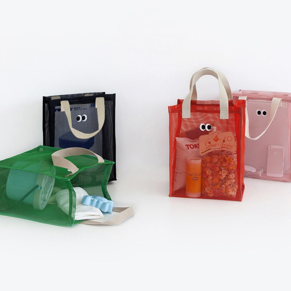 Large Capacity Mesh Fabric Sum - đánh giá và giá Tote Bag Beach
