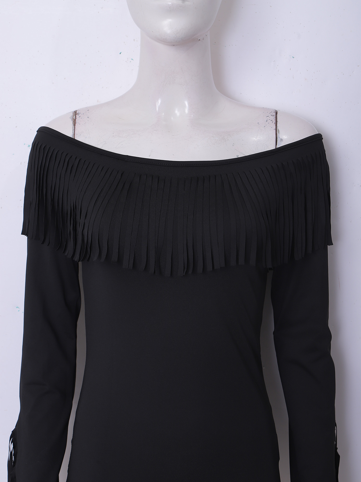 Womens Off Shoulder Tassel Blo - đánh giá và giá Blouse Off Shoulder