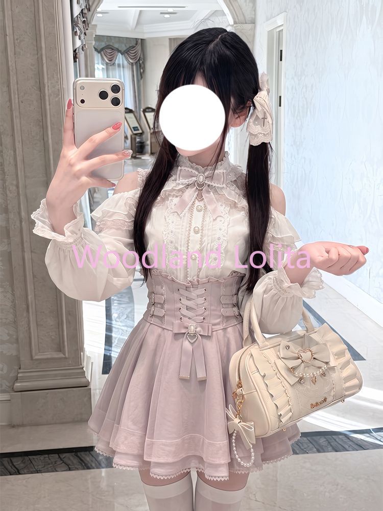 2027 Japanese Kawaii Short Ski - đánh giá và giá Blouse Off Shoulder