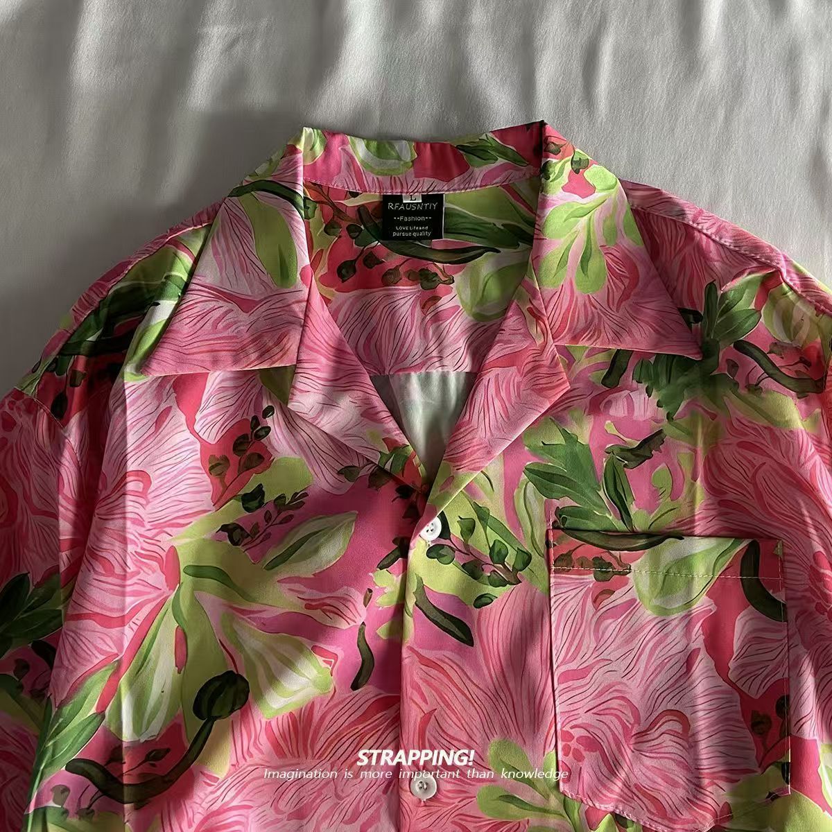 Pink Graffiti Floral Cuban Col - đánh giá và giá Romper Floral Print
