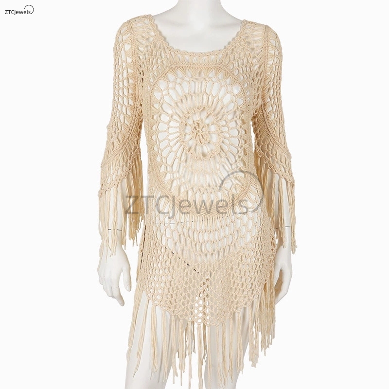Womens Summer Crochet Bikini C - đánh giá và giá Cover Up Kaftan