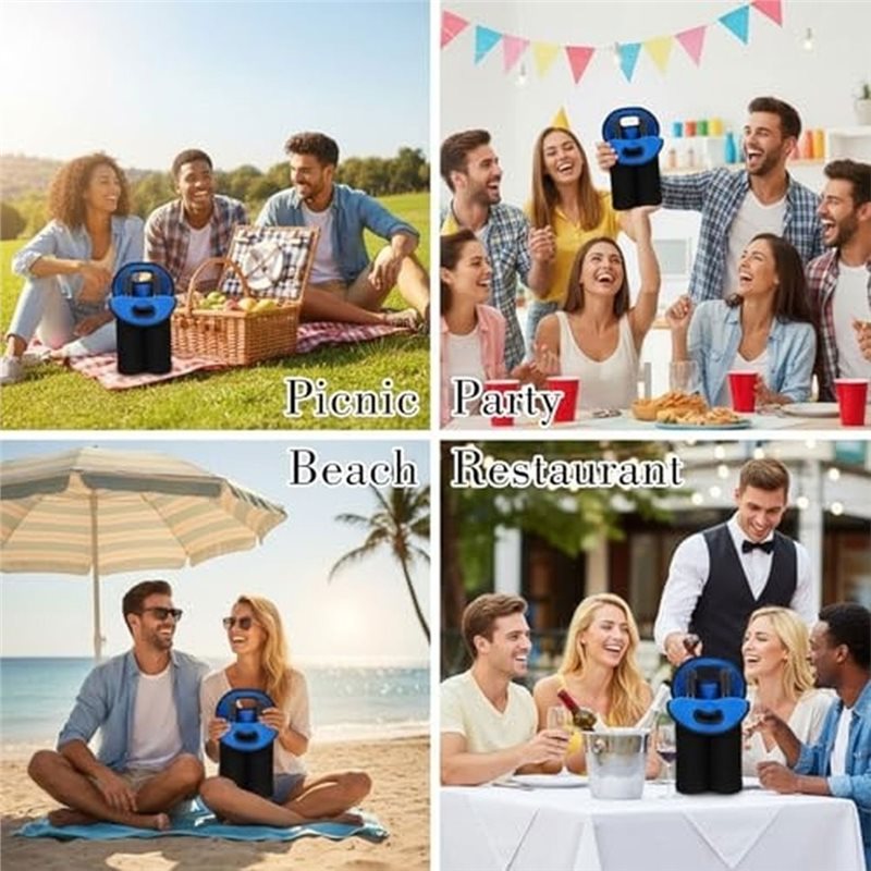 AAAN-Wine Carrier Tote Bags, F - đánh giá và giá Tote Bag Beach