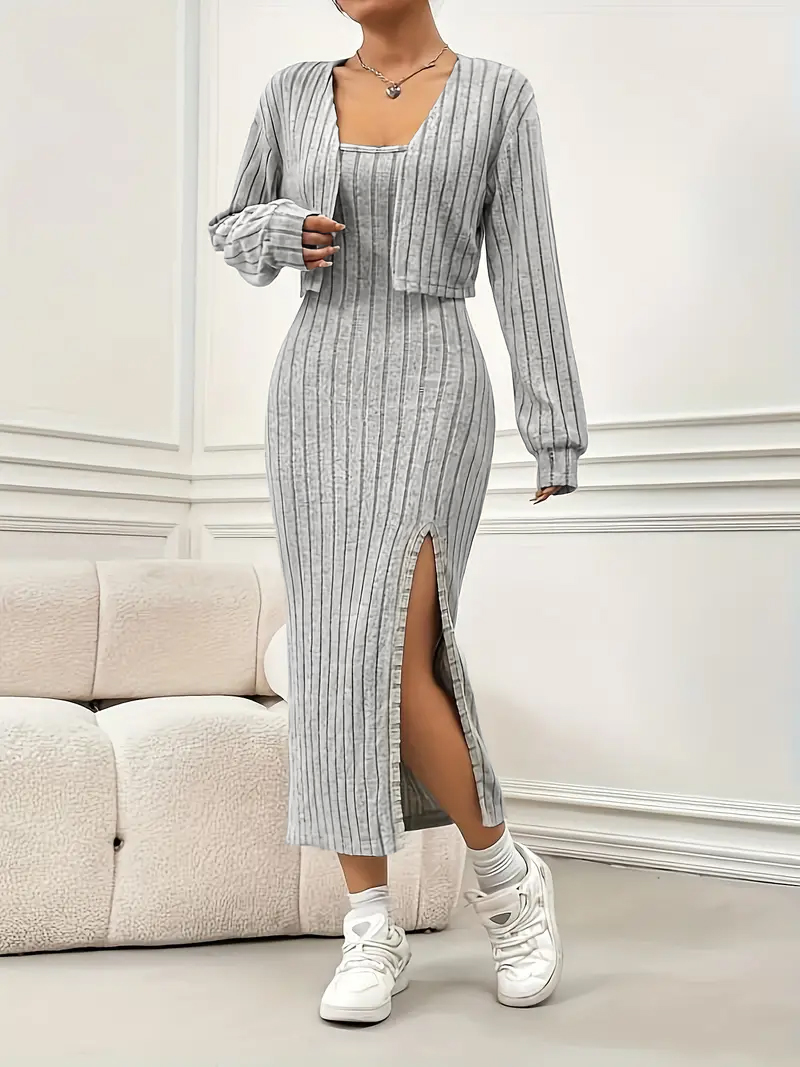 Plus Size Women 2 Piece Ribbed - đánh giá và giá Crop Top Crochet