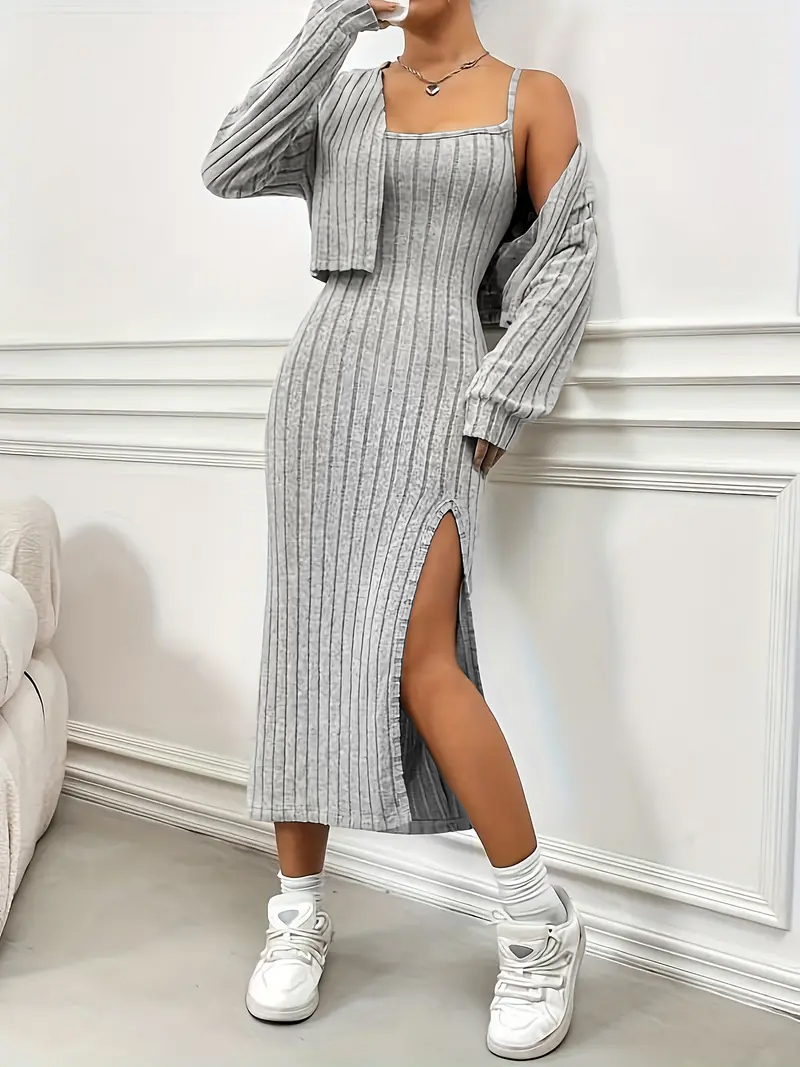 Plus Size Women 2 Piece Ribbed - đánh giá và giá Crop Top Crochet